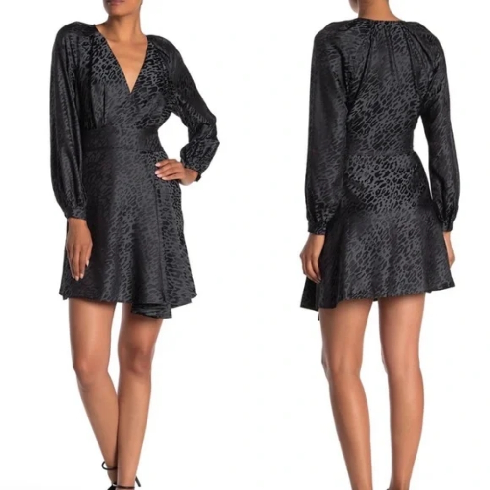 Equipment Alexandria Leopard Print Silk Dress Size 2